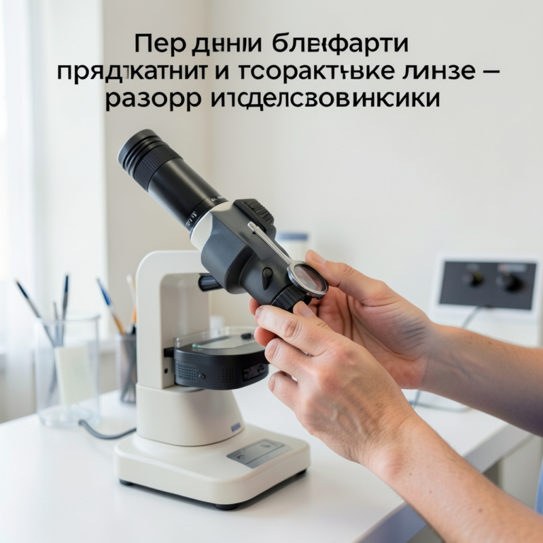 Передний блефарит и контактные линзы — разбор исследований - иллюстрация 1
