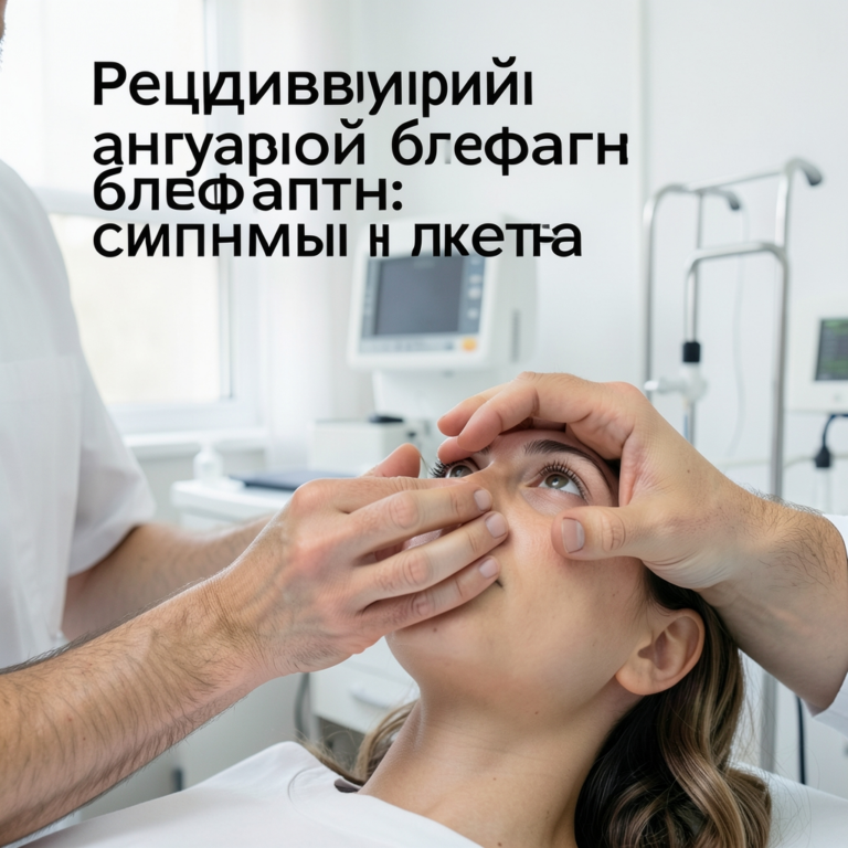 Рецидивирующий ангулярный блефарит: симптомы и лечение - иллюстрация 1