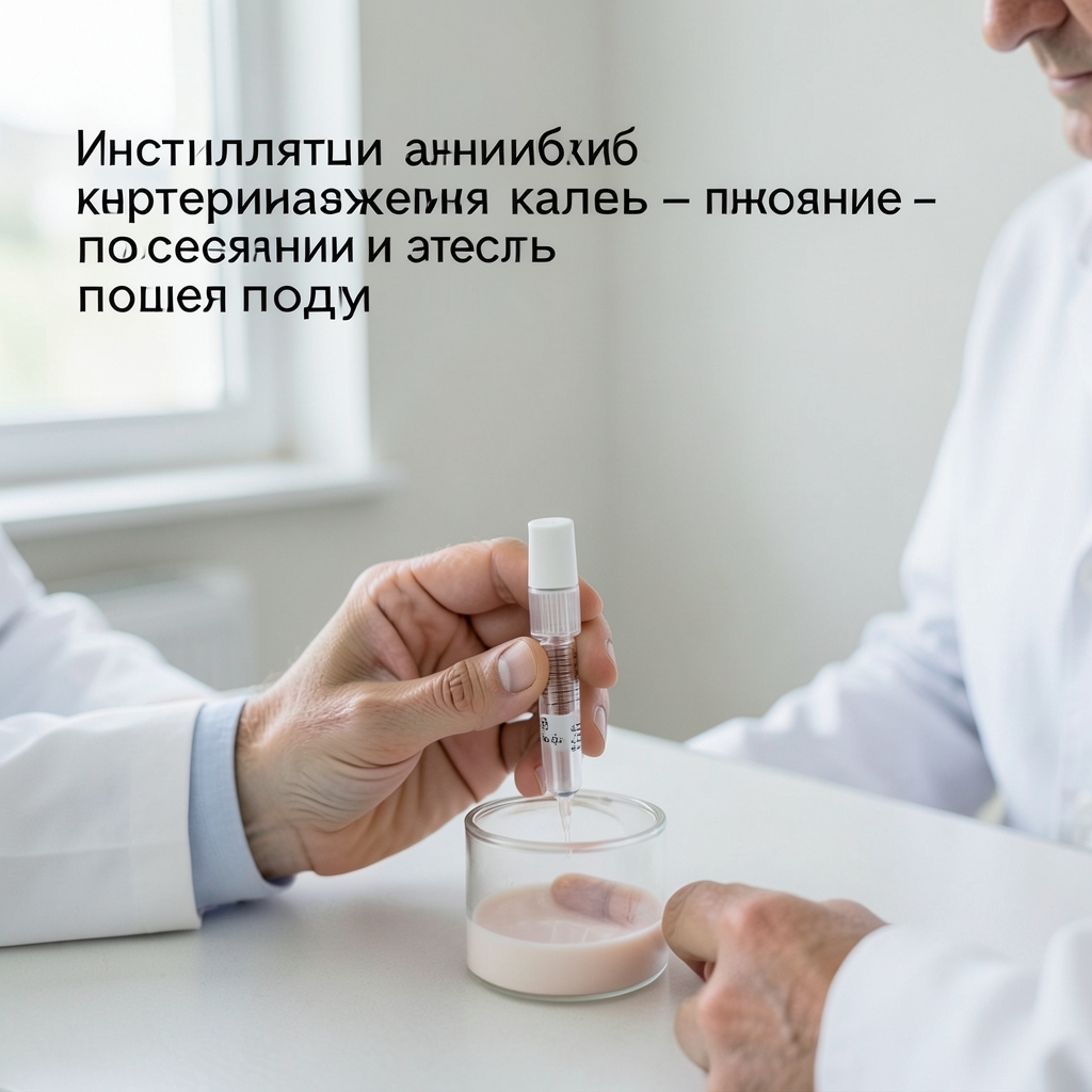 Инстилляции антибактериальных капель — показания и этапы процедуры - IMG_2