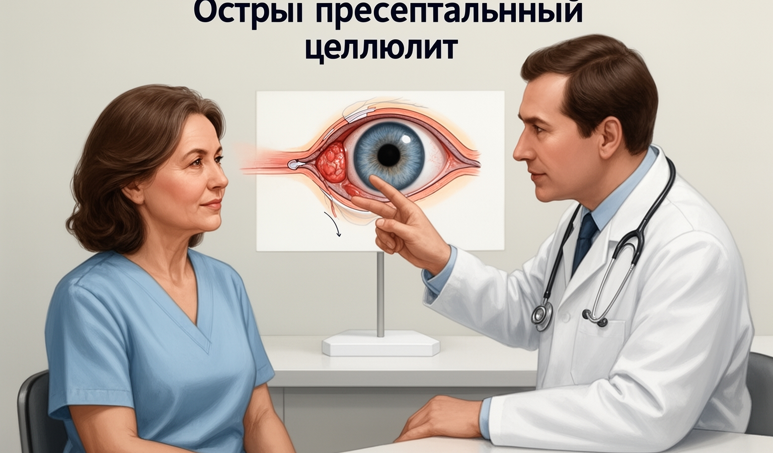 Острый пресептальный целлюлит - консультация и обсуждение заболевания